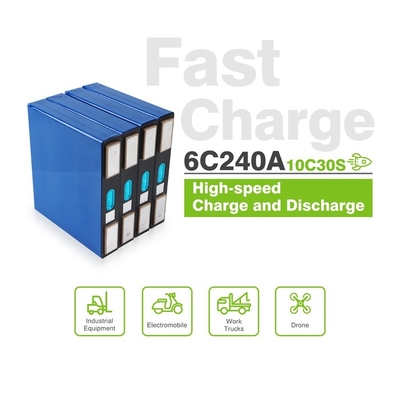 LiFePO4 프리즘 전지 셀 6C 높은 40Ah 3.2V는 끊임없이 계속되는 charge&amp;discharge 준비된 상품을 학년라고 평가합니다