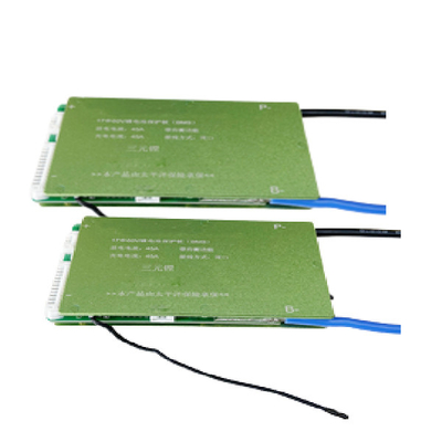 균형과 3.7V PCB Li 이온 프로텍션 보드 BMS 17S 60V 45A 공통 포트