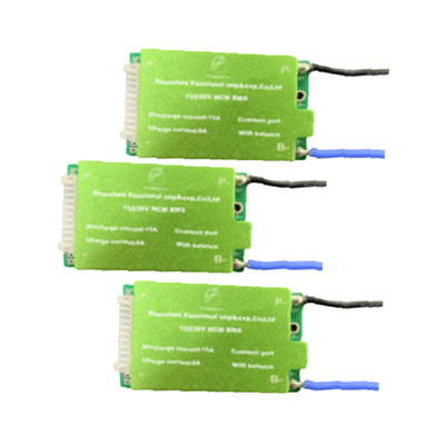 균형과 전지 21S 72V 70A 리튬 BMS 이사회 공통 포트