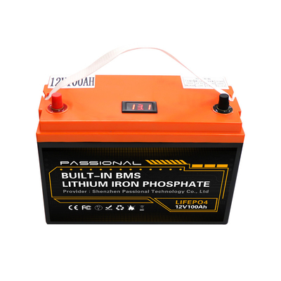 에너지 저장 전기 지게차 EV 스쿠터 Ｅ 자전거를 위한 12V 100Ah LiFePO4 리튬 건전지 팩
