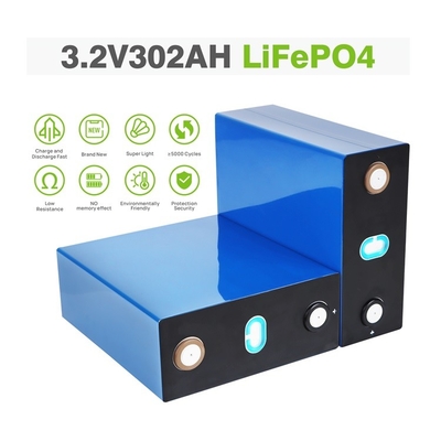LFP 3.2v 302ah LiFePO4 사방정계 셀 재충전이 가능한 주거 ESS를 위한 장주기로
