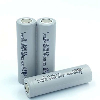 3.7 골프 카트를 위한 Ｖ 2000 mah 18650 베터리 셀 10C 리튬 이온 18650 베터리 셀